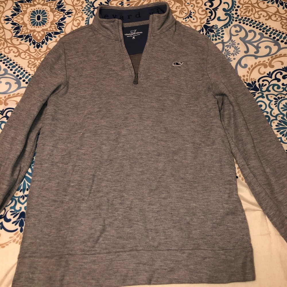Brand new vineyard vines quarter zip